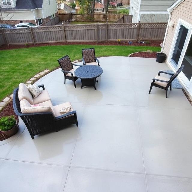 Concrete Patio — Montgomery, IL